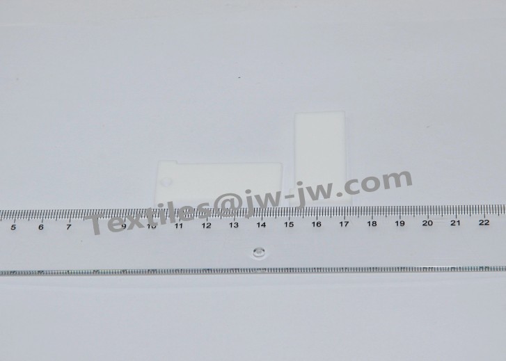 White plastic Ripper Belt Slider JwJW G6300 Loom Spare Parts