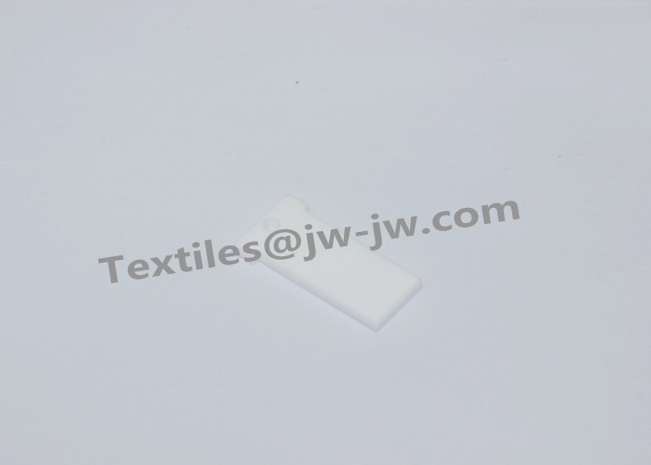 White plastic Ripper Belt Slider JwJW G6300 Loom Spare Parts
