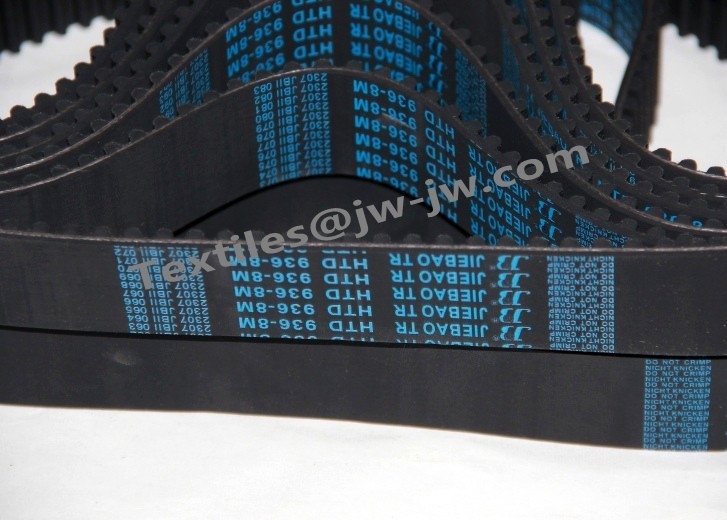 HTD8M 936-37 Black Belt Weaving Loom Spare Parts Made In China